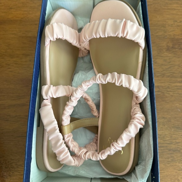 NWT Crown & Ivy Women’s Blush Newport Sandals-Size 8.5 - Picture 10 of 11